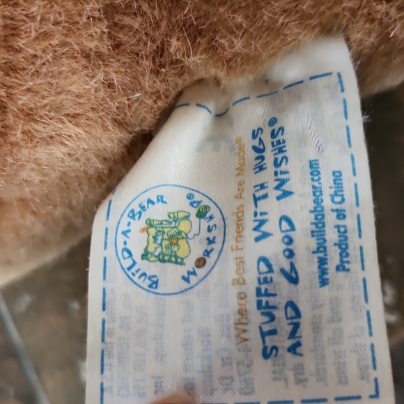 Build A Bear Brown Puppy Dog Plush Stuffed Animal Toy Sitting 12" - Picture 2 of 3